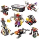 FEELO — игрушка, совместимая с конструктором LEGO, подарок на день рождения для мальчиков и девочек, образовательная инженерная машина 1628-1 «Ведро». - изображение 2