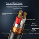 Инструментальный кабель ZHENWEI Jack 6.35 мм — 2 × RCA, 15 м - изображение 5