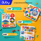 Развивающий игровой столик Auby Busy Board House в стиле Монтессори, многофункциональная игрушка для младенцев и малышей, подарок на день рождения для детей от 1 до 3 лет. - зображення 5