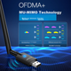 Бездротовий мережевий адаптер EDUP AX900 WiFi 6 без драйверів USB дводіапазонний 5G Bluetooth 5.3 для настільних комп'ютерів, підтримує Win10/11 EP-AX900S - зображення 6