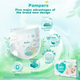Подгузники-трусики Pampers Summer Ultra-Thin Super Absorbent New Fresh Help S42, дышащие, для новорожденных, мини. - изображение 4