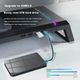 Подставка ICE COOREL T1 для монитора складная с USB 3.0 и беспроводной зарядкой - изображение 6