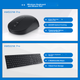 Комплект беспроводной клавиатуры и мыши DELL KM5221W с USB-адаптером, черный - изображение 6