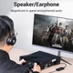 Звукова картка USB Vention Audio USB-3.5мм 0.15m Volume Control (OMTP-CTIA) Black (CDRBB) - зображення 4