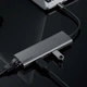 Док-станція Lenovo ThinkPad Type-C, USB 3.0 концентратор, порт Gigabit Ethernet RJ45, адаптер живлення PD, сумісна з комп'ютерами Apple, модель LC05-R - зображення 4