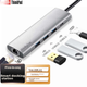 Док-станція Lenovo ThinkPad Type-C, USB 3.0 концентратор, порт Gigabit Ethernet RJ45, адаптер живлення PD, сумісна з комп'ютерами Apple, модель LC05-R - зображення 12