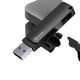 Флеш-накопитель BIAZE 128 ГБ Type-C USB 3.2, серый, скорость чтения 150 МБ/с, двойной интерфейс для телефона и компьютера, офисный USB-накопитель для бизнеса, UP-05 - зображення 1