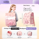 Рюкзак Germ школьный сверхлегкий с защитой спины, розовый - изображение 3