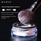 Набор кистей для макияжа AOLANLA Jade And Orchid, 12 предметов, включая кисти для тонального крема, рассыпчатой пудры, бровей, губ и глаз, подарок для девушки. - изображение 5