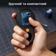 Портативный цифровой микроскоп лупа 500х с подсветкой, высоким разрешением 1920x1080P и 2-мегапиксельной камерой ANESOK 370 черный - изображение 13