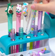 Великий набір для творчості Clementoni Idea Pen Creator Studio — Дитяча студія створення ручок DIY (50+ аксесуарів, 10 ручок) — Подарунок для дівчинки, Канцелярія та хобі (AN)34588 - зображення 6