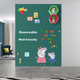 Доска Flybook магнитная настенная самоклеящаяся, 90x120 см, темно-зеленая - изображение 4