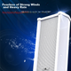 SAST 90W Уличная водонепроницаемая акустическая система с Bluetooth, настенный усилитель, подвесная акустическая система, система оповещения для школ, детских площадок, парков, конференций, магазинов и других мероприятий. - изображение 9