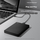 Портативный жесткий диск SEAGATE 1 ТБ USB 3.0 Simple Series 2,5 дюйма, черный, механический, портативный, большой емкости, внешний, для ноутбука, офиса, восстановления данных. - изображение 6