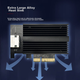 Мережева карта Xike 10G PCIe на чипі Marvell AQC113C однопортова - зображення 10