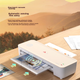 Удобный ламинатор HP A4 Smart, устройство для ламинирования фотографий и документов, простой и стильный ламинатор, компактный ламинатор для дома и офиса LW0403, цвет «Молочный чай» (розовый). - изображение 7