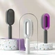 Массажная 3D щетка для волос Central Hollow Cushion Comb, расческа с кнопкой очищения, для массажа кожи головы - изображение 4