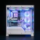 Корпус PHANTEKS NV5 белый ATX без стойки со стеклянными панелями, обзор 270 градусов, поддержка СЖО 360 мм, 8 мест под вентиляторы, для RTX 5090 - изображение 6