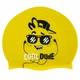 Шапочка для плавания детская M-D Junior DUDE (силикон, желтый) (M057208_Желтый) - изображение 1