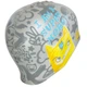 Шапочка для плавания детская M-D Junior SUPER HERO (силикон, серебряный) (M057003_Серебряный) - изображение 3