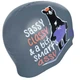 Шапочка для плавания детская M-D Junior SMART ASSY (силикон, Серебряный) (M057002_Серебряный) - изображение 3