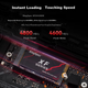 Твердотільний накопичувач KingSpec 1 ТБ, інтерфейс NVMe 2242 M.2, вибрані пам'яті TLC NAND, PCIe 4.0, швидкість читання 4800 МБ/с, аксесуар для ПК зі штучним інтелектом - изображение 5