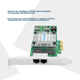 LR-LINK Lianrui LREC9712HT PCIEx4 гігабітна двопортова мережева карта I350-T2 Chip Server машинного зору промислова камера мережевий адаптер - зображення 7