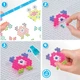 Mozaika Aquabeads Szalone potwory 700 elementów 35144 (5054131351444) - obraz 4