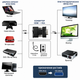 Перехідник HDMI to VGA, аудіо, монолітний 77350 - изображение 3