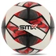 Мяч футбольный №5 PU ламинированная гибридная сшивка HYBRID SOCCERMAX FB-4126 (PU, белый-красный) - изображение 2
