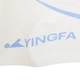 Шапочка для плавания силиконовая для взрослых YINGFA C0091 (силикон, белый-синий) - изображение 5