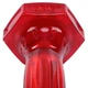 Гантель для фитнеса с покрытием TPU 1 штука Zelart Jelly Urethane Coated Dumbbell TA-2946-2_5LB (1x1,13кг) (1шт, TPU, красный) - изображение 4