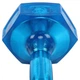 Гантель для фітнесу з покриттям TPU 1 штука Zelart Jelly Urethane Coated Dumbbell TA-2946-12_5LB (1x5,7кг) (1шт, TPU, синій) - зображення 4