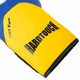 Перчатки боксерские PU HARD TOUCH BO-5242 12 унции Синий-желтый - изображение 3