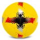 М’яч футбольний №5 PU Гріппі зшитий вручну BALLONSTAR MANCHESTER UNITED FB-0047-834 Жовтий - зображення 3