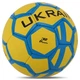 Мяч футбольный №5 PU Гриппи сшит вручную BALLONSTAR UKRAINE FB-9536 Желтый-синий - изображение 3
