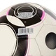 Мяч футбольный №5 PU Гриппи сшит вручную BALLONSTAR JUVENTUS FB-7583 Белый-черный-розовый - изображение 4