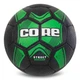 Мяч для уличного футбола №5 покрытие вспененная резина сшит вручную CORE STREET SOCCER FB-7942 №5 Черный-зеленый - изображение 2