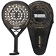 Ракетка для падел-тенниса Padel TELOON TP-6587 DEFEND X1 Черный - изображение 1