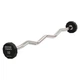Штанга неразборная с фиксированным весом изогнутая PEV HAMMER STRENGHT TA-9978-10 10кг Серый - изображение 2