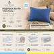 Подушка Fam Home Top Cool Антиаллергенное волокно 50х70 см (МІС19 ТС) - изображение 7