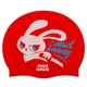 Шапочка для плавания силиконовая для взрослых MD Bunny M057415 Красный - изображение 1