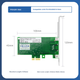 Мережева карта EB-LINK Intel 82573 з одним портом PCI-E X1 Gigabit та гігабітним чіпом для настільних комп'ютерів, 9301CT, підтримує бездискове завантаження - зображення 5