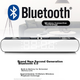 Колонки компьютерные Soaiy SH16 Bluetooth с сабвуфером и часами, настольные, черные - изображение 10