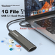 SSD диск Lenovo ZX1 1TB USB 3.1 Gen 2 Type-C External Grey - зображення 5