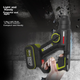 Перфоратор WORX WU380S аккумуляторный 20 В бесщеточный с аккумулятором 4.0 Ач - изображение 6