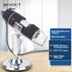 Цифровой микроскоп MIXOUT, 500-кратное увеличение, портативный электронный увеличитель высокого разрешения, подключение к компьютеру через USB, возможность измерения. - изображение 4