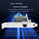 EB-LINK Intel X540 Чіп PCI-E X8 10G Однопортова серверна мережева карта X540-T1 Мережевий адаптер 10G Мідний кабель Віртуальна машина агрегації каналів - зображення 9