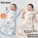 Спальный мешок Kidsneed для новорожденных хлопковый с защитой живота, 0-6 месяцев - изображение 8