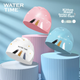Шапочка для плавания WATERTIME Shuichuan детская силиконовая с цветочным узором, светло-розовая - изображение 5